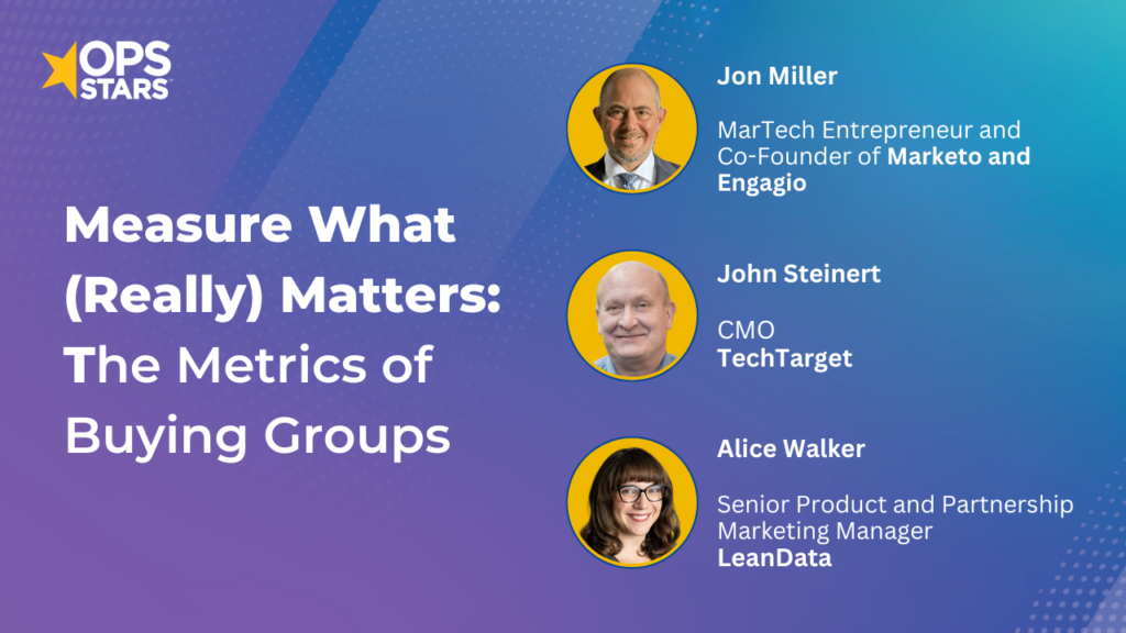 Measure What (Really) Matters: The Metrics of Buying Groups