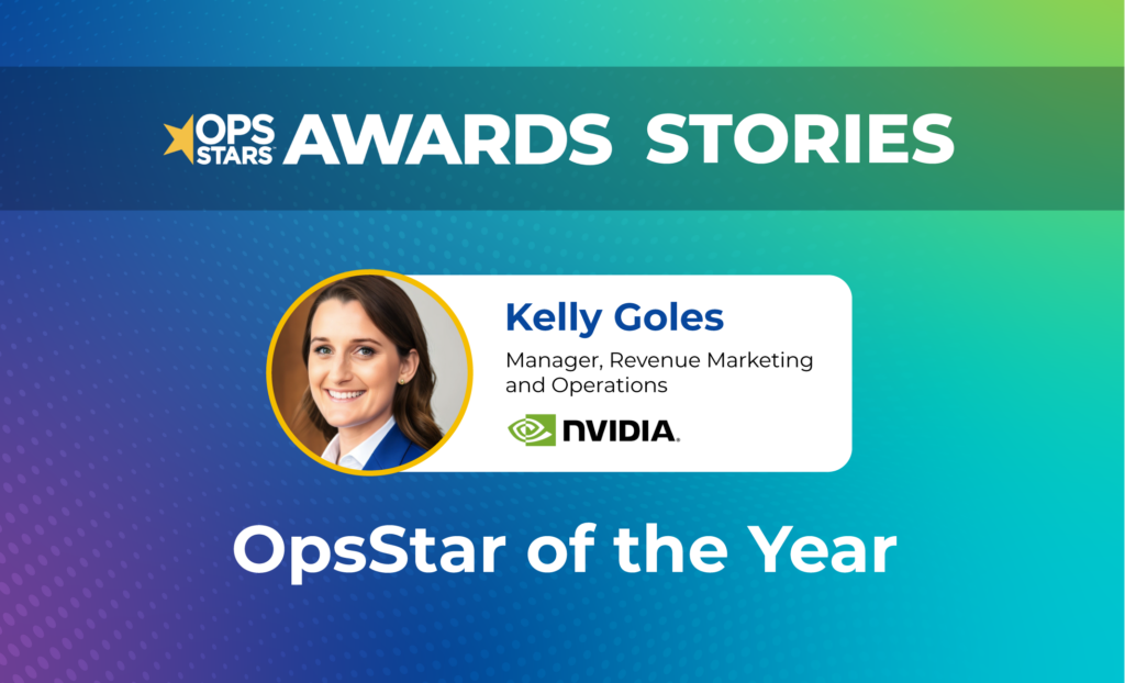 2024 OpsStar of the Year Kelly Goles