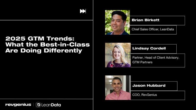 2025 GTM Trends: What the Best-in-Class Are Doing Differently