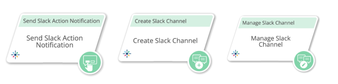 parallelogram shapes from the LeanData FlowBuilder for Notify Plus interactive Slack notifications